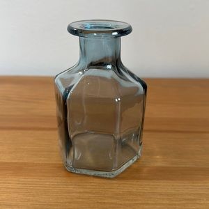 Small Blue Glass Vase